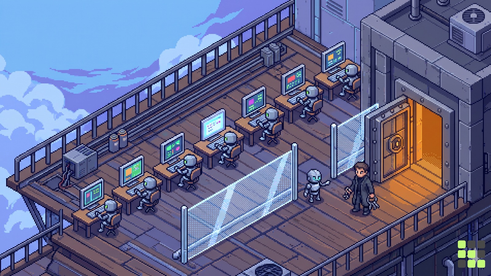agent computers and keys