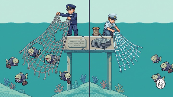 the net nobody mends